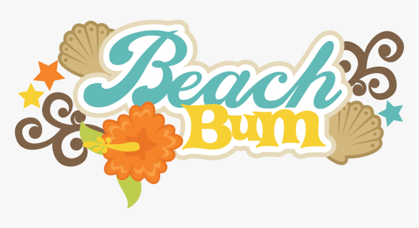 Transparent Beach Border Png - Beach Babe Clipart, Png Download