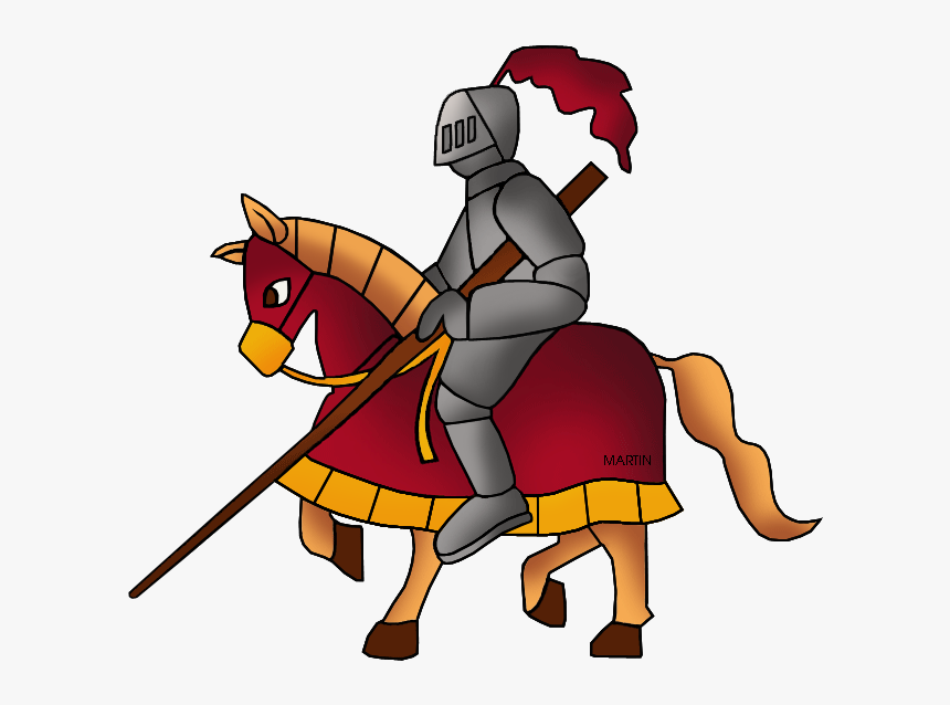 Military Clip Art By Phillip Martin, Knight - Middle Ages Clip Art, HD Png Download