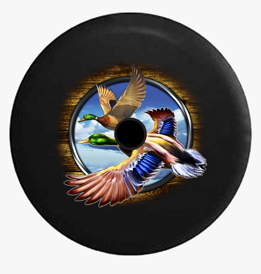 Jeep Wrangler Jl Backup Camera Day Mallard Duck Hunting - Mallard, HD Png Download