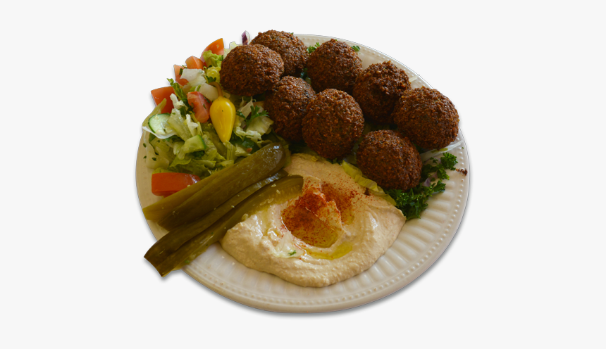 Falafel Png - Falafel With Hummus Png, Transparent Png
