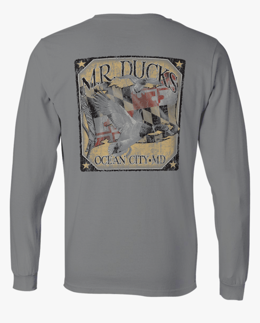 Long-sleeved T-shirt, HD Png Download