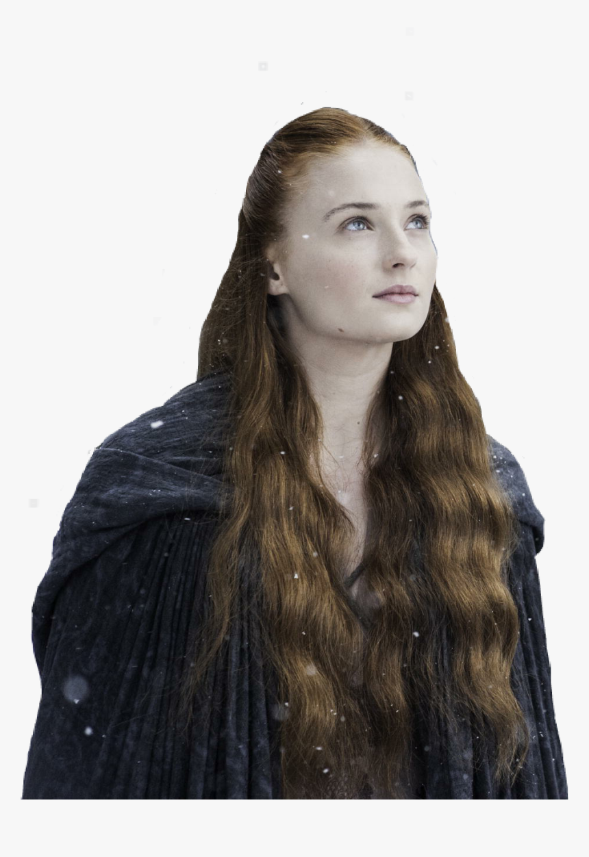 #sansa Stark - Sansa Stark Season 7 Hair, HD Png Download