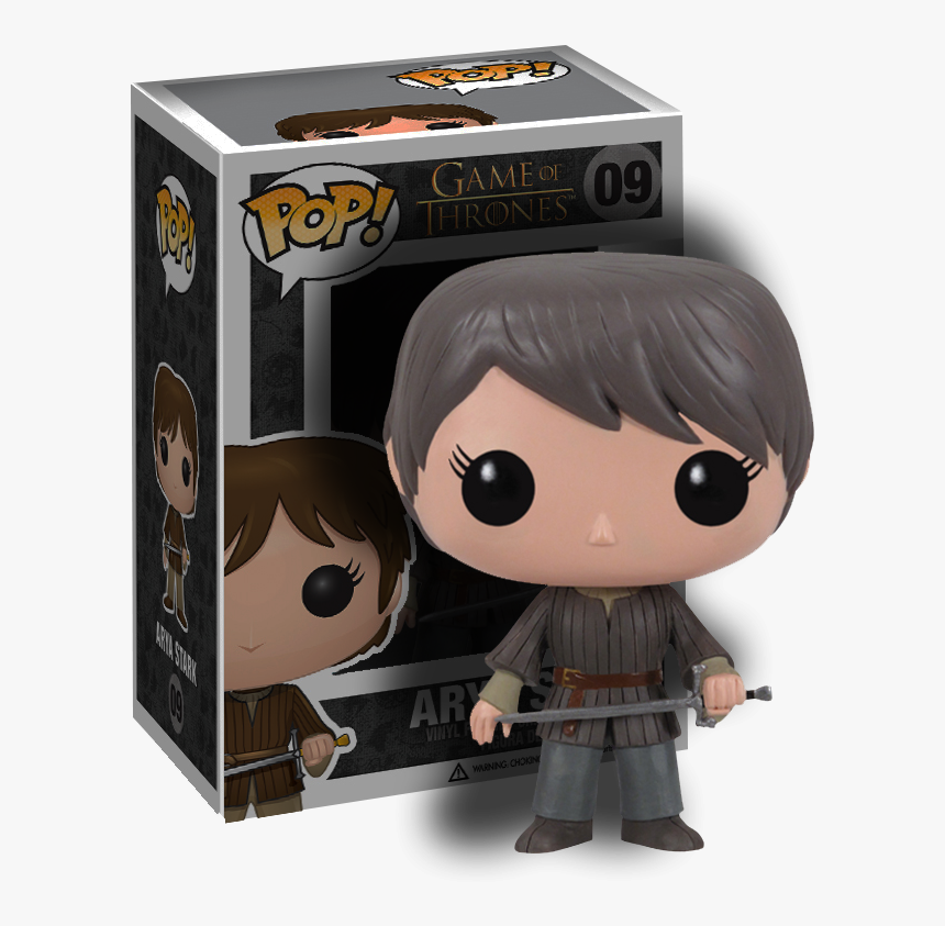 Game Of Thrones - Funkopop Game Of Thrones Arya Stark, HD Png Download