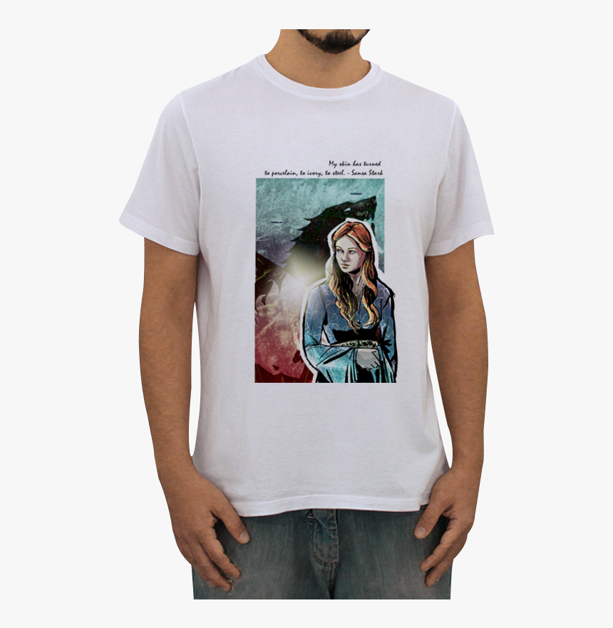 Camiseta Sansa Stark De Thay Ferna - Camiseta Nossa Senhora Aparecida, HD Png Download