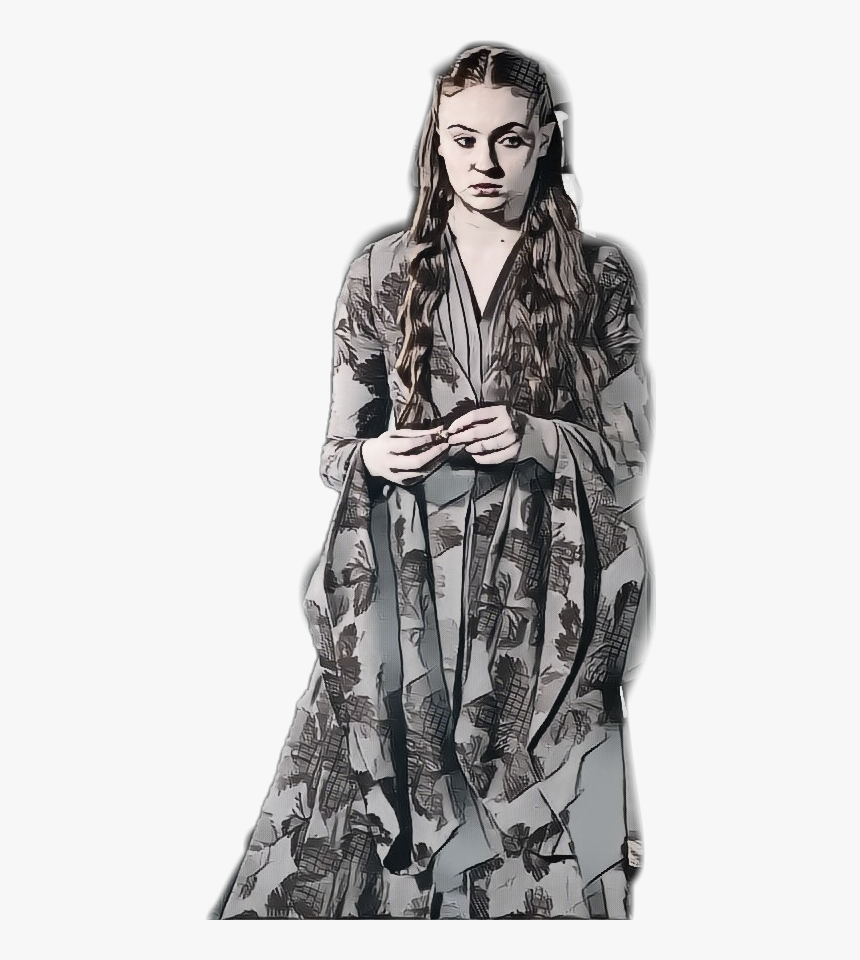 Gameofthrones Sansastark Housestark Sansa Stark - Girl, HD Png Download