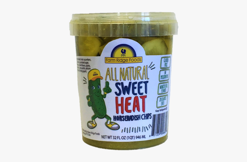 Farm Ridge Foods All Natural Horse Radish Pickles, - Food, HD Png Download