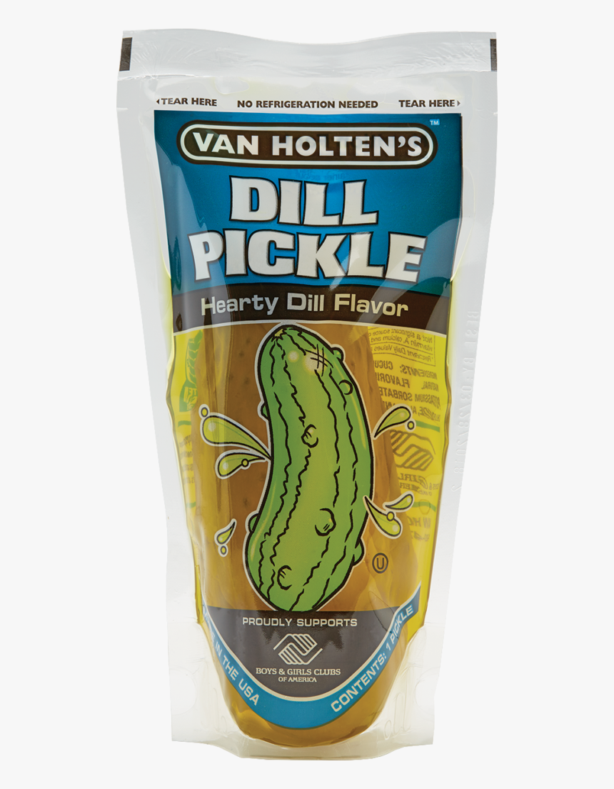 Dill Pickle Png - Pickle In A Bag, Transparent Png