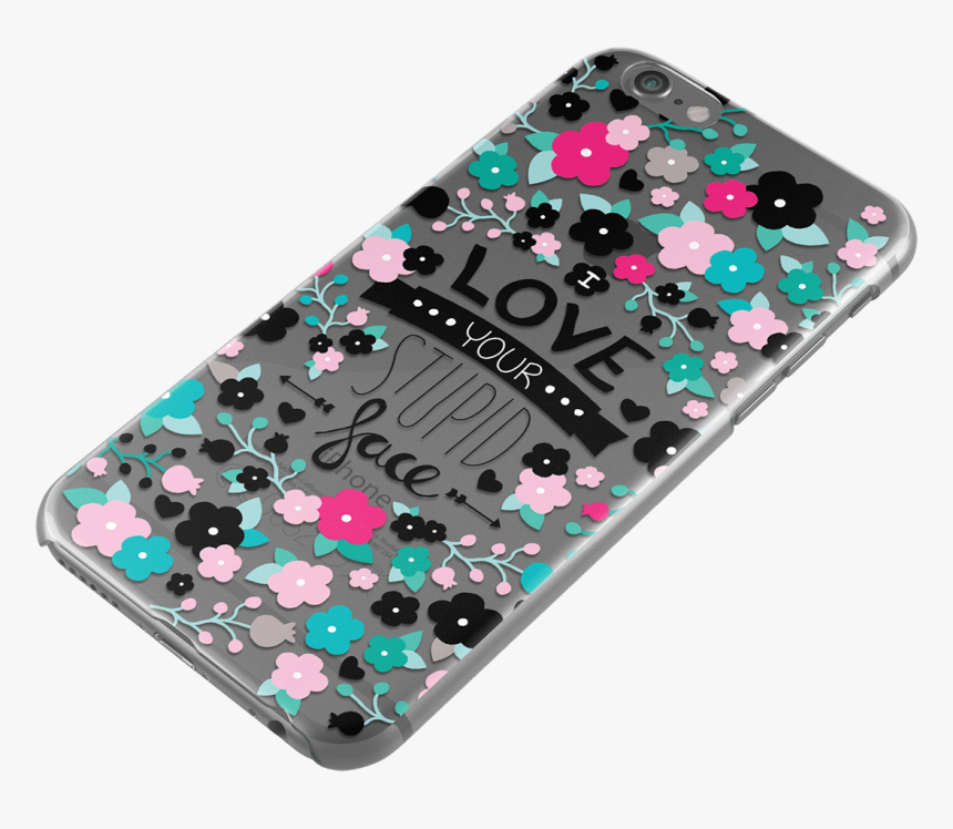 Dailyobjects Stupid Face Clear Case For Iphone 6 Plus - Iphone, HD Png Download