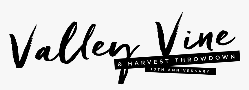 Valley Vine And Harvest Throwdown - Calligraphy, HD Png Download