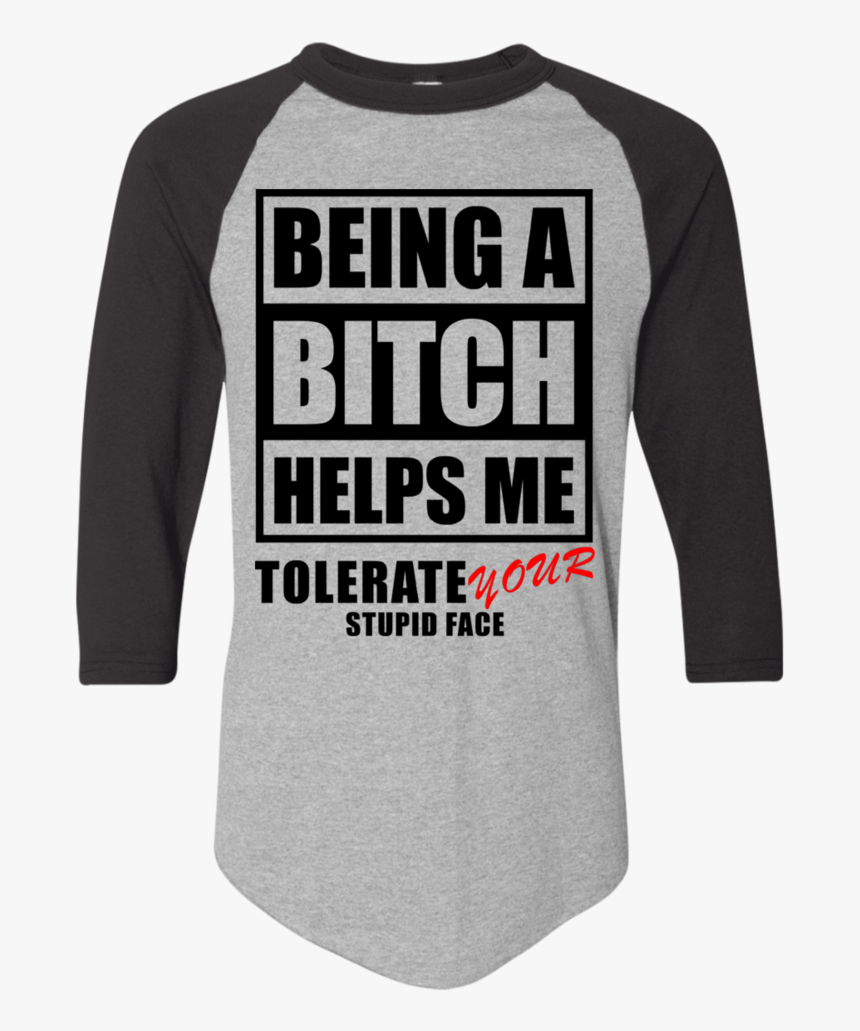 Transparent Stupid Face Png - Long-sleeved T-shirt, Png Download