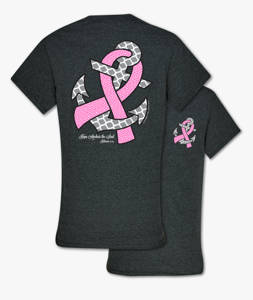 Southern Couture Hope Anchors The Soul - Nursing Breast Cancer Shirts, HD Png Download