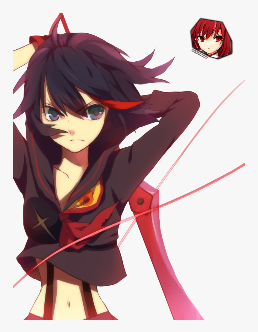Ryuko Matoi Fan Art - Ryuko Matoi Fanart, HD Png Download