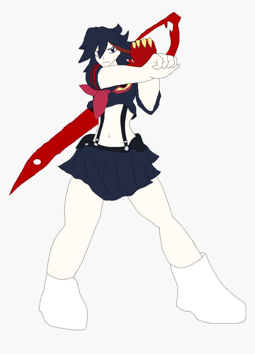 Super Smash Fanon - Ryuko Matoi 2 Fingers, HD Png Download