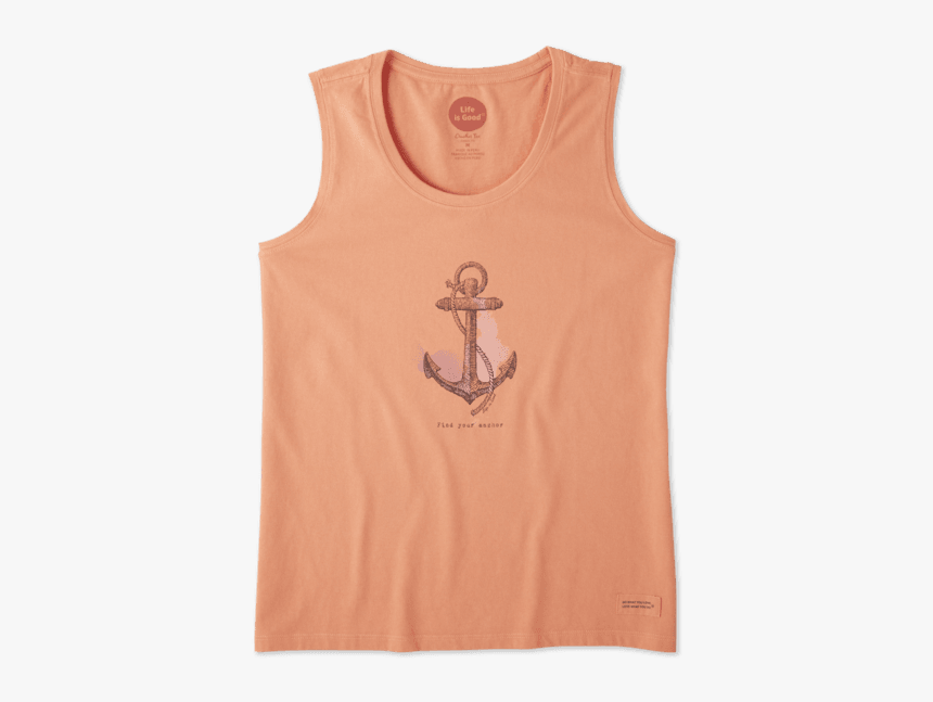 Women S Find Your Anchor Crusher Scoop Tank - Active Tank, HD Png Download