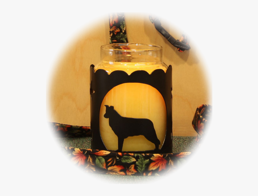 Border Collie Dog Breed Jar Candle Holder - Dog Licks, HD Png Download