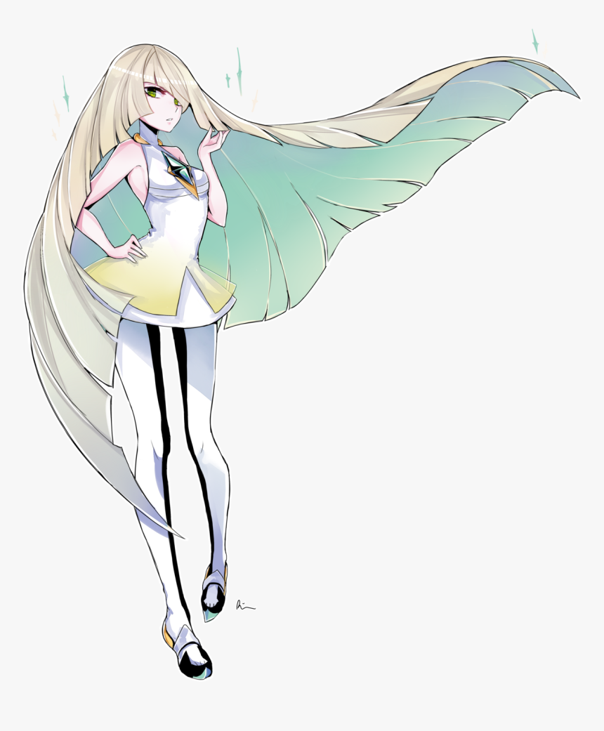 Transparent Ryuko Matoi Png - Pokemon Lusamine Hair, Png Download