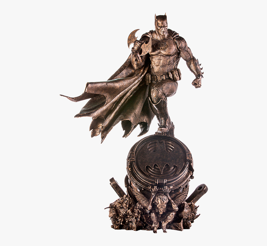 Batman Bronze Statue, HD Png Download