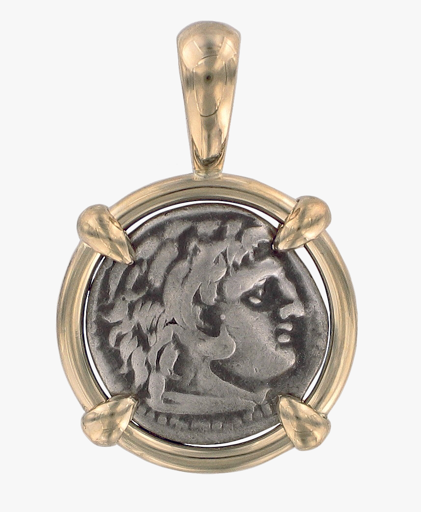 Alexander The Great Coin Pendant - Locket, HD Png Download