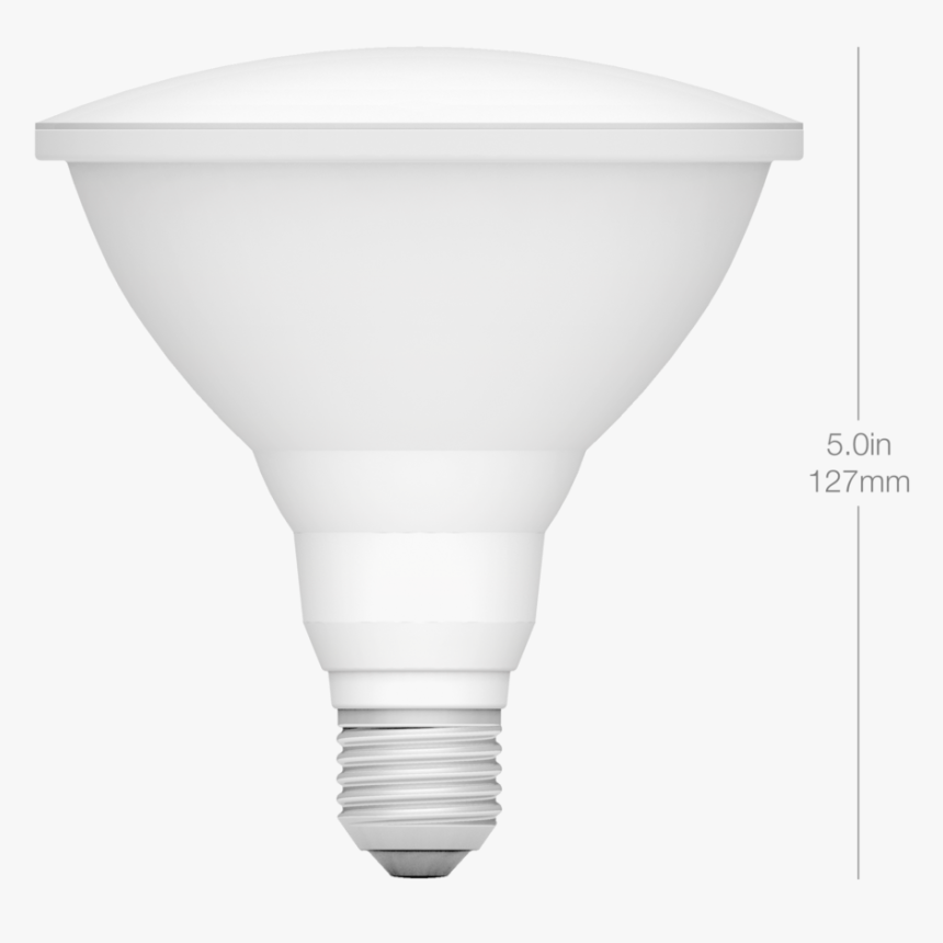Dimensions Par38 Front - Compact Fluorescent Lamp, HD Png Download