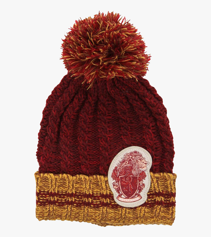 Gryffindor Heathered Pom Pom Beanie - Beanie, HD Png Download