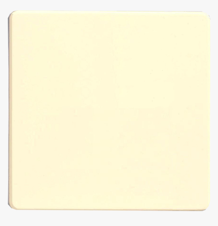 Screwless White Chocolate Single Blank Plate - Construction Paper, HD Png Download