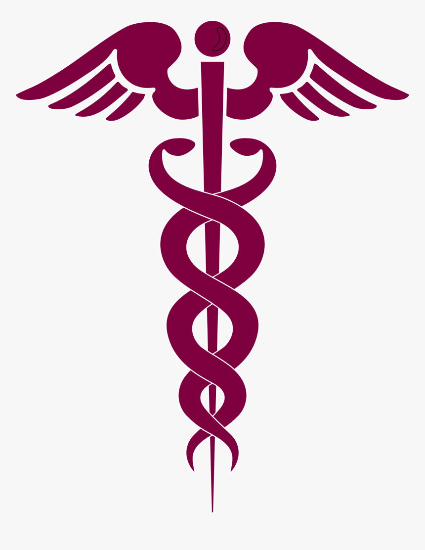 Medicine Caduceus Medical Snake - Caduceus Vector, HD Png Download