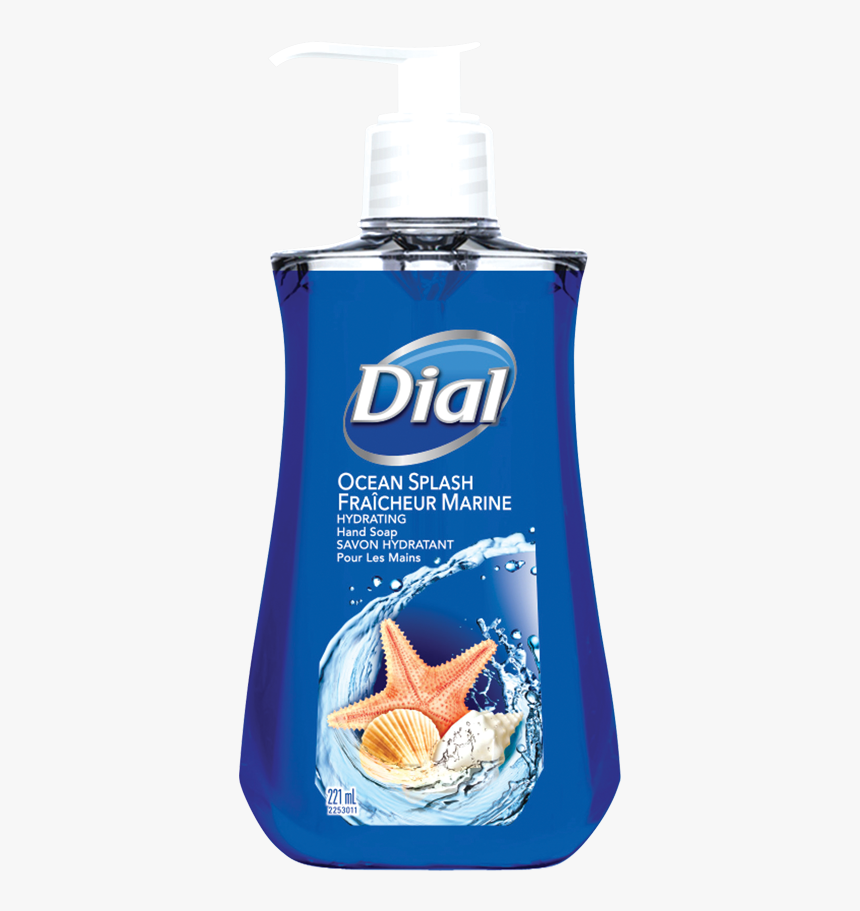 Product Image 46815 
							title Dial Hydrating Liquid - Dial Hand Soap Ocean Splash, HD Png Download