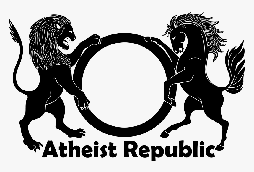 Atheist Symbol Wallpaper - Atheist Republic, HD Png Download