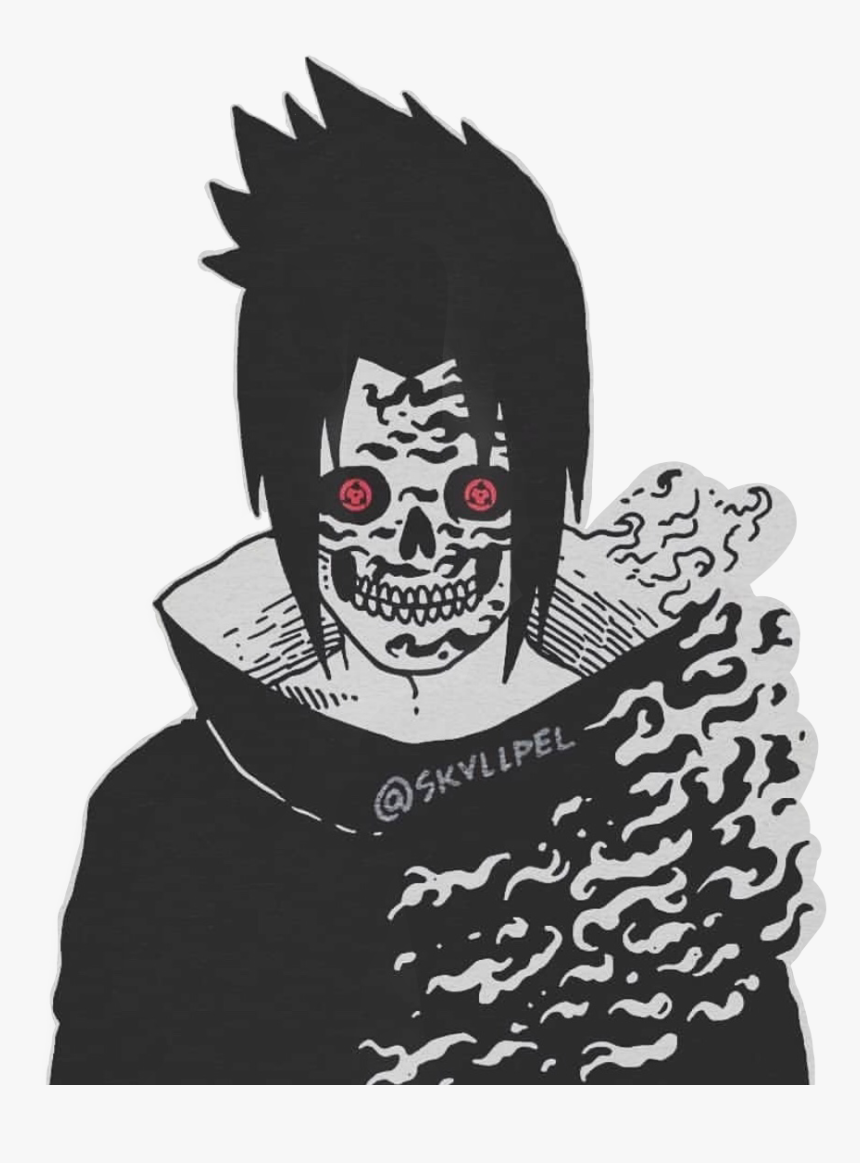 #sasuke #uchiha #sasukeuchiha #skvllpel #skullface - Skvllified Sasuke, HD Png Download