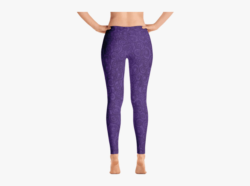 Purple Leggings In Burn Out Effect - Las 7 Chakras Mandalas, HD Png Download