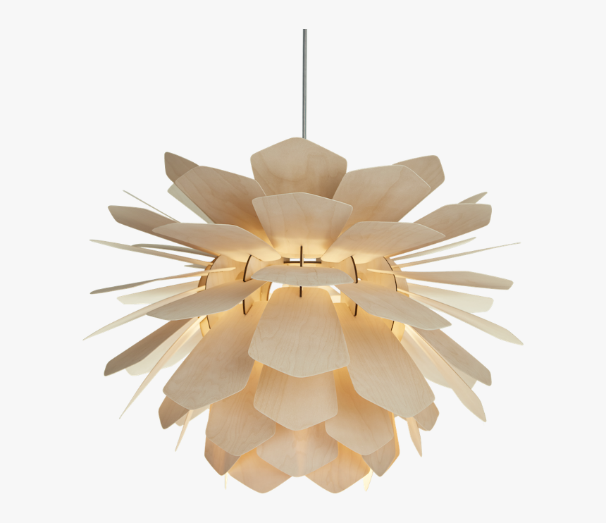 Pendant Light Made Of Wood - Png Lamp Ceiling, Transparent Png