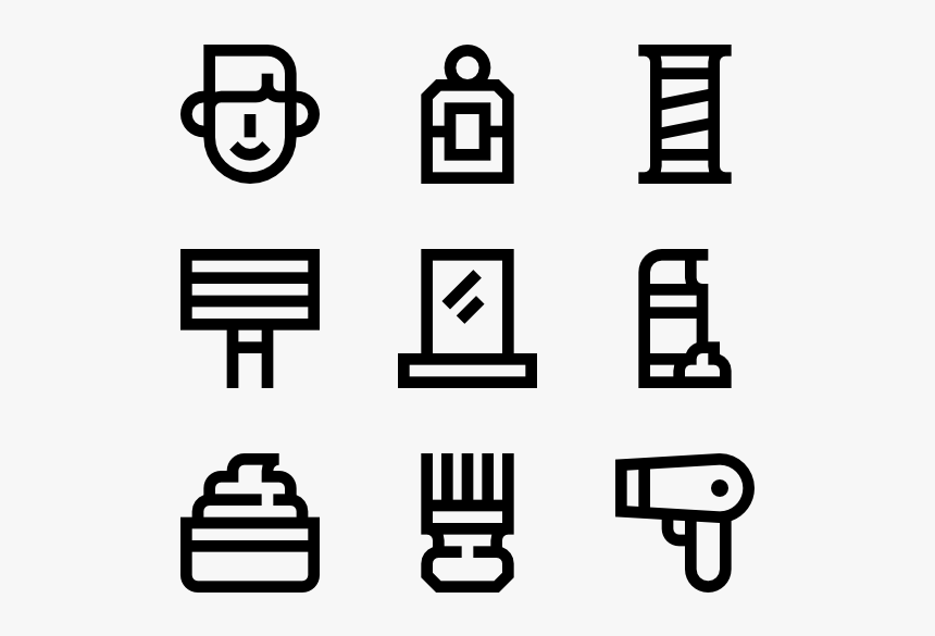 Barbershop - Device Png, Transparent Png