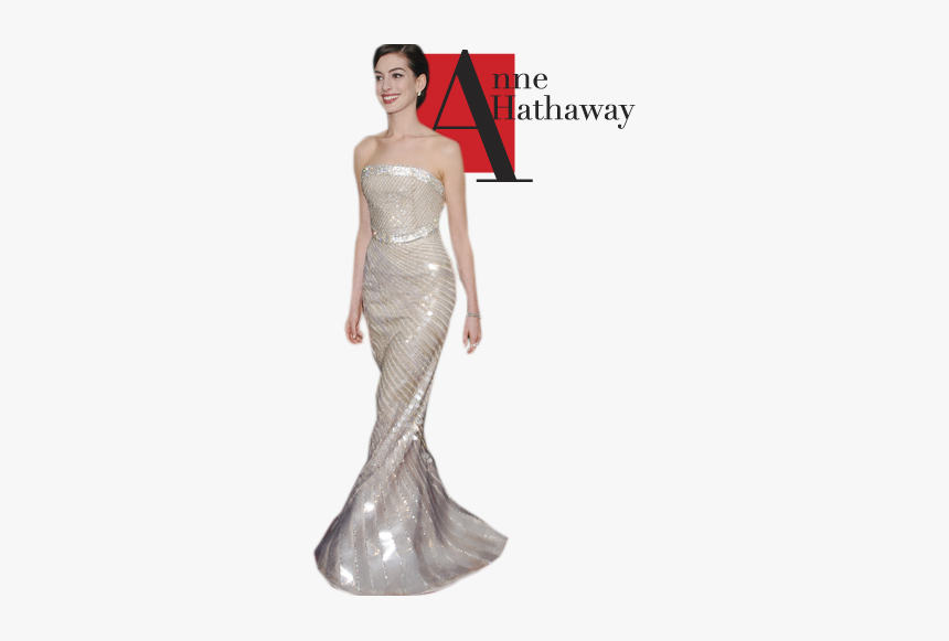#annehathaway #anne #hathaway #oscar #oscars #oscarsawards - Gown, HD Png Download