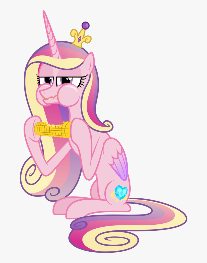 Mlp Cadence Eating Corn, HD Png Download