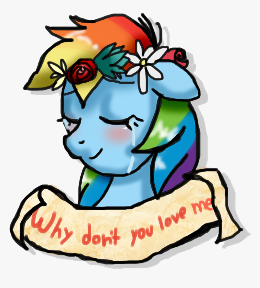 Stockingstreams, Blushing, Crying, Eyes Closed, Floral - Cartoon, HD Png Download