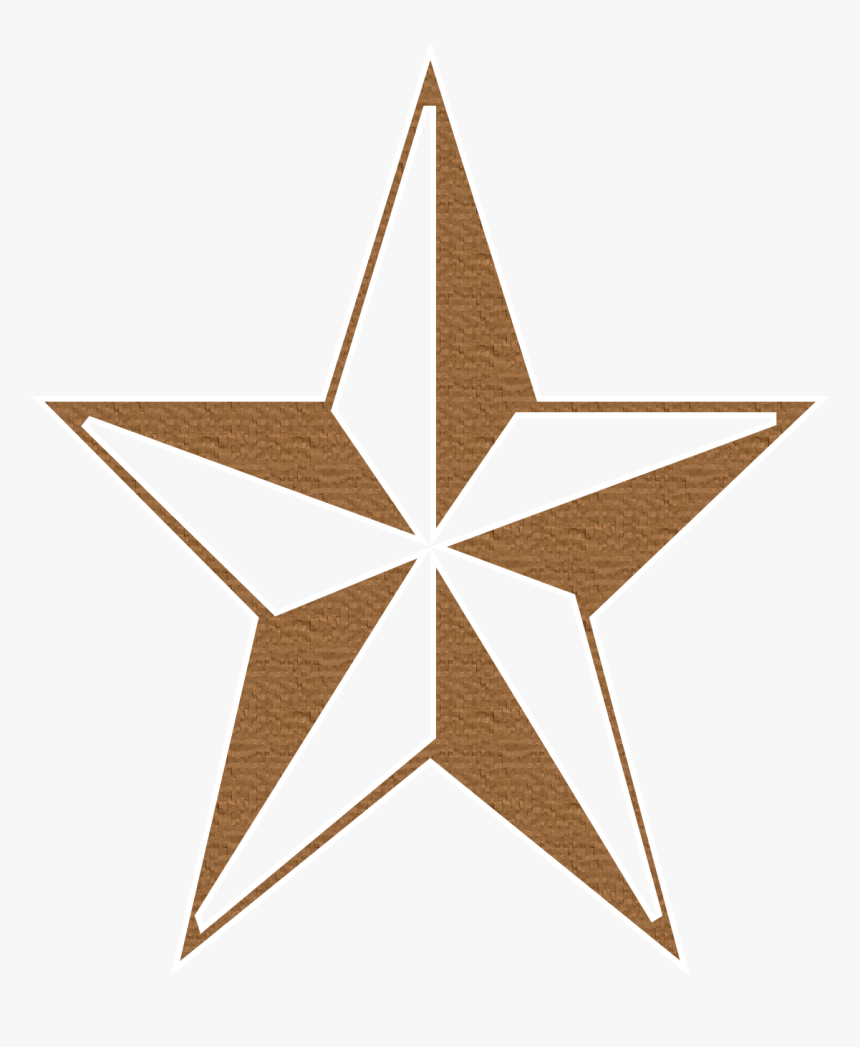 Texas Star Png - Triangle, Transparent Png