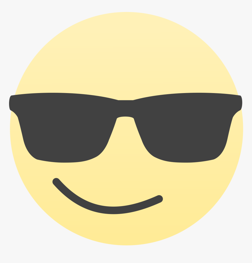 Sunglass Svg Cool - Cool Face Png, Transparent Png