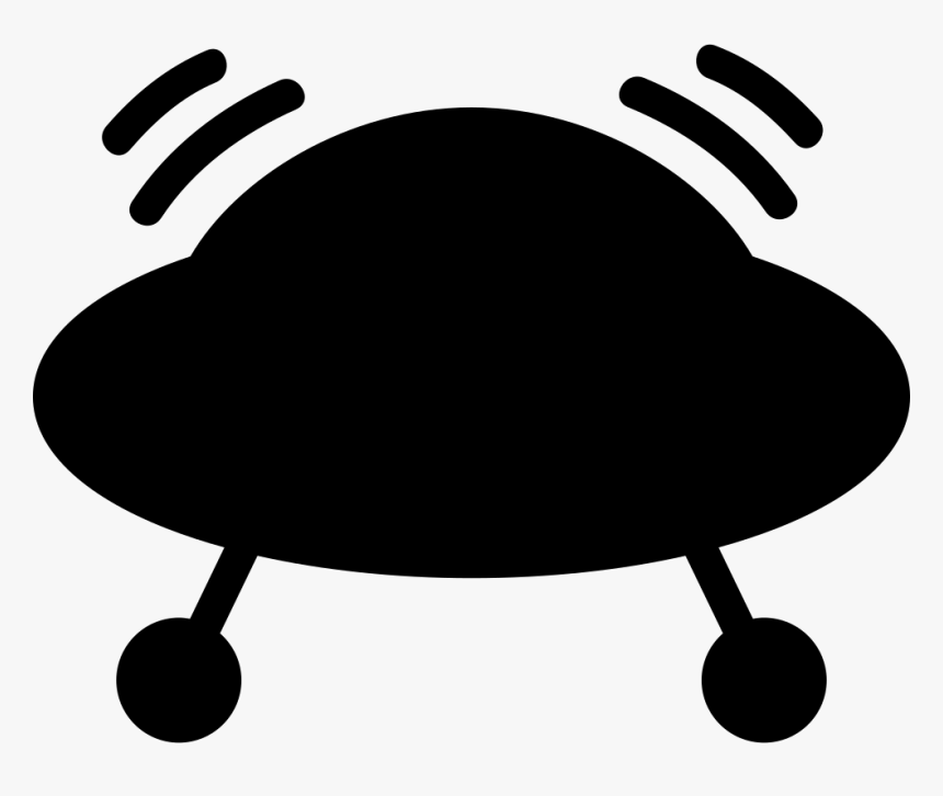 Silhouette Png Icon Free - Silhouette Ufo Png, Transparent Png