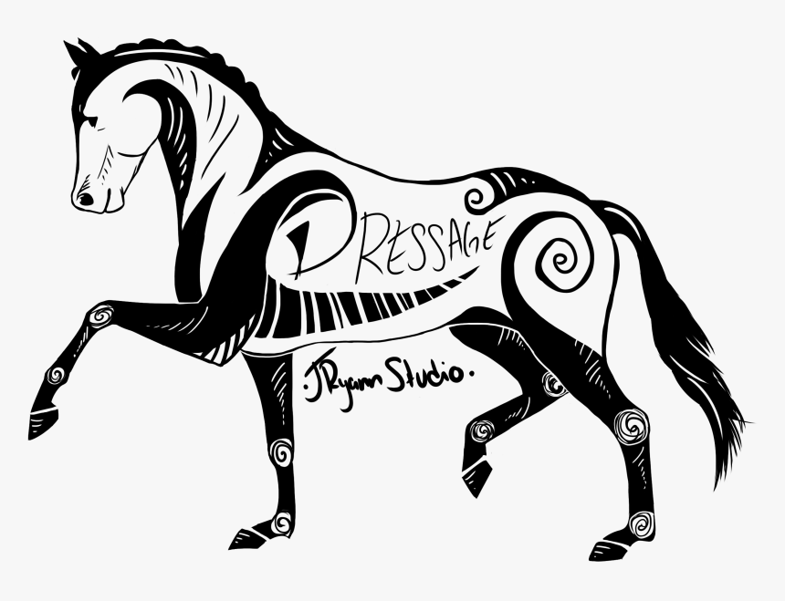 Dressage Sticker, HD Png Download