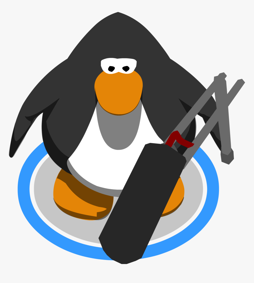 Boom Mic In-game - Penguin With A Top Hat, HD Png Download