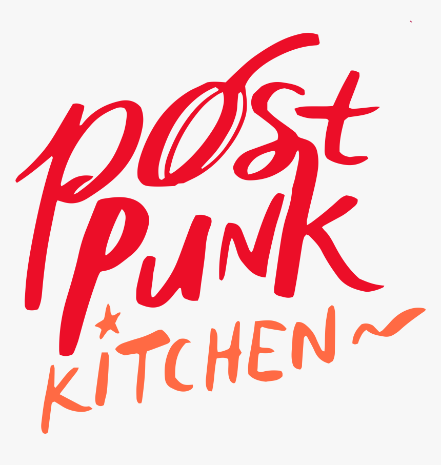 Post Punk Kitchen - Calligraphy, HD Png Download
