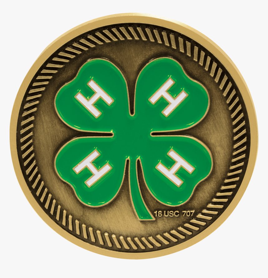 4-h Pledge Coin - Circulo De Corda Png, Transparent Png