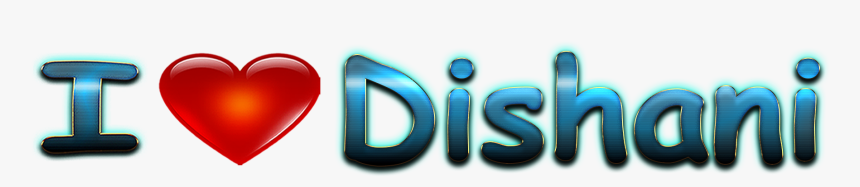 Dishani 3d Letter Png Name - Preeti Love Name, Transparent Png