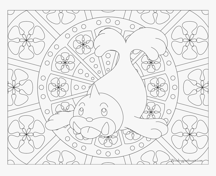 Pokemon Coloring Relaxing, HD Png Download
