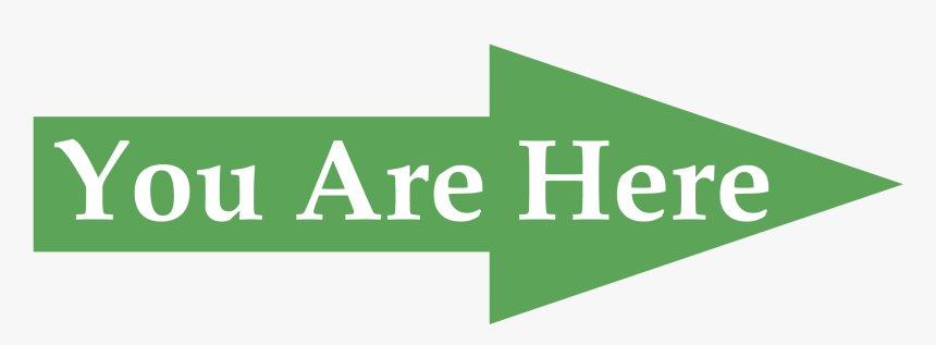 Introduction To Seel - You Are Here Arrow, HD Png Download