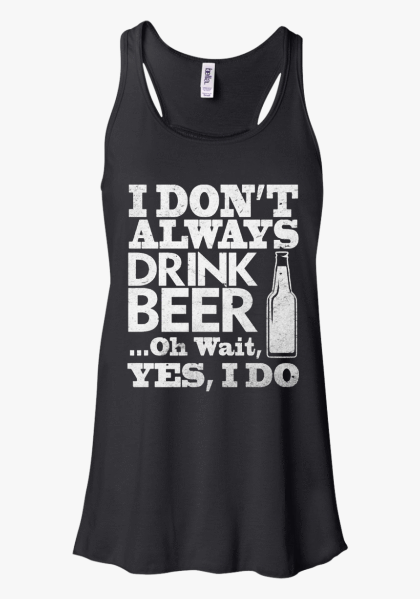 Transparent Beer Silhouette Png - Active Tank, Png Download