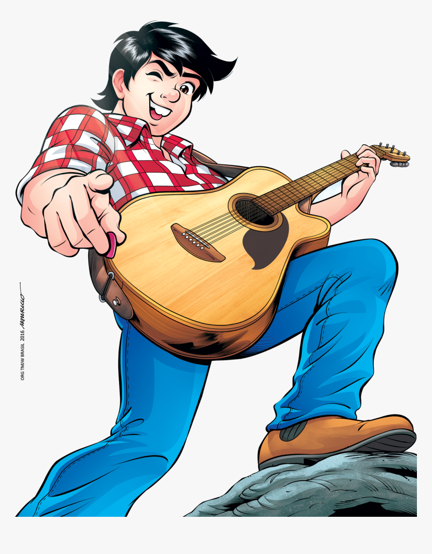 Tmj Wallpapers Png Quarta Capa Chico Bento Moo Edio - Cartoon, Transparent Png