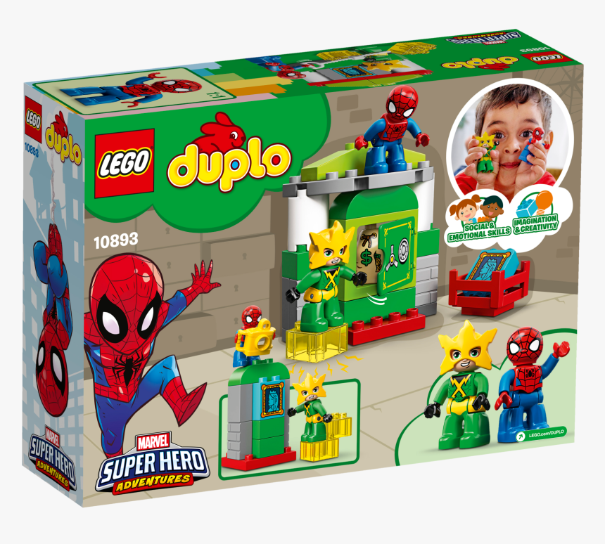 Lego Duplo Spider-man Vs, HD Png Download