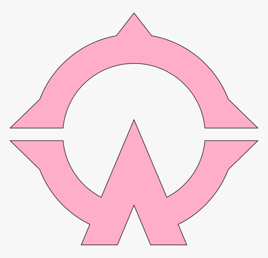 Pink,triangle,neck - Circle, HD Png Download