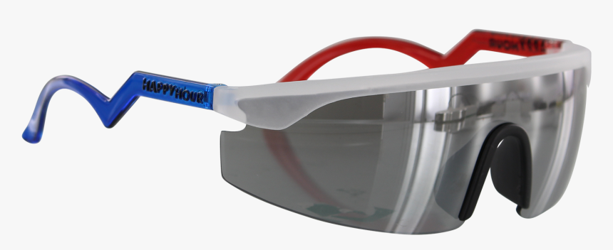 Happy Hour Accelerators Sunglasses White - Plastic, HD Png Download